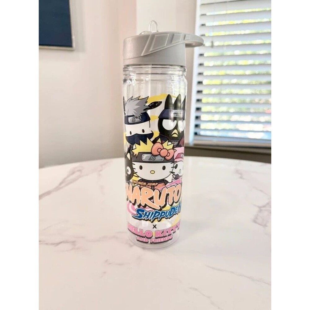 Hello Kitty x Naruto Water Bottle